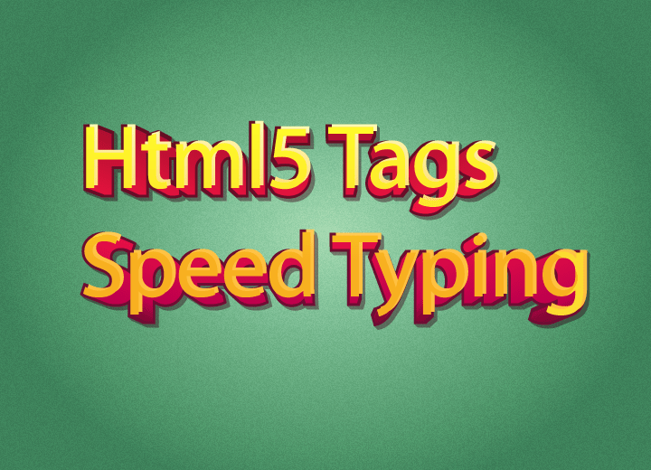 Html5 Tags Speed Typing Game Typingtyping