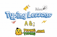 Typing Lessons: A, ; and Space Keys