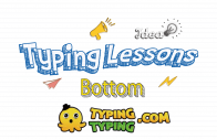 Typing Lessons: Full Bottom Row Keys