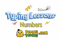 Typing Lessons: Full Numbers Row Keys