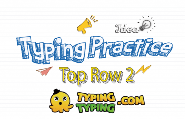 Typing Practice: Home Row 1 - TypingTyping