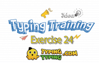 Typing Training: Exercise 24