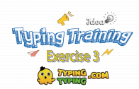 Typing Training: Exercise 3