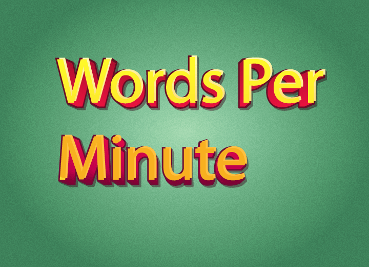 editorial audition calm down Words Per Minute Typing Test - TypingTyping